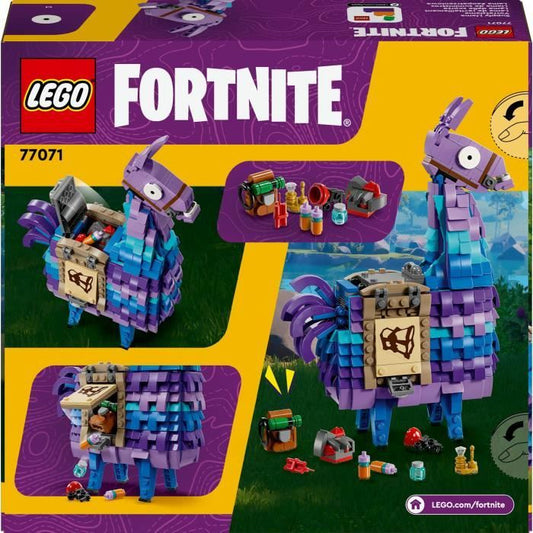 LEGO Fortnite 77071 Supply Llama  Minifigure Inspired by the Video Game for Teens