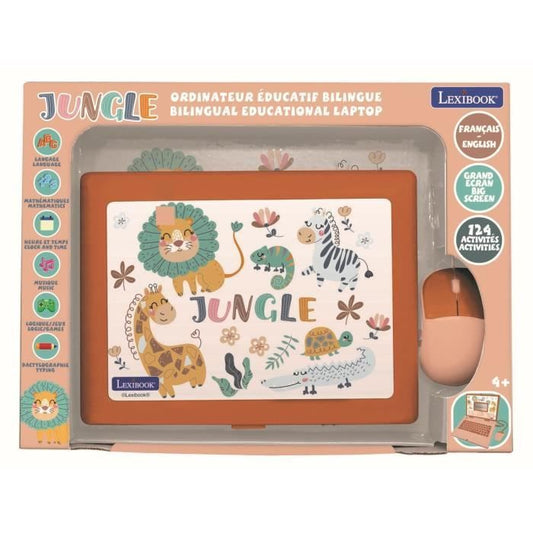 Lexibook - Educational computer Animal colors - 124 activities (French/English)