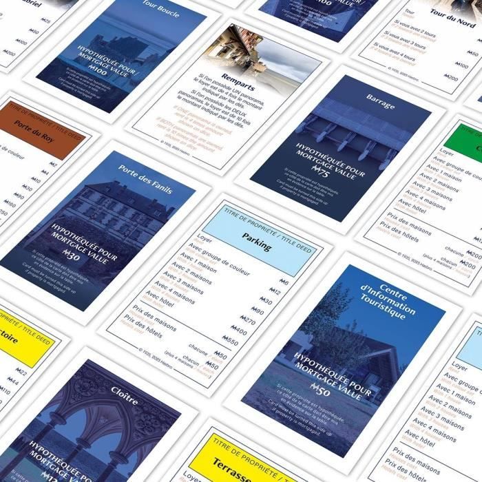 MONOPOLY Mont Saint Michel - Board game - WINNING MOVES