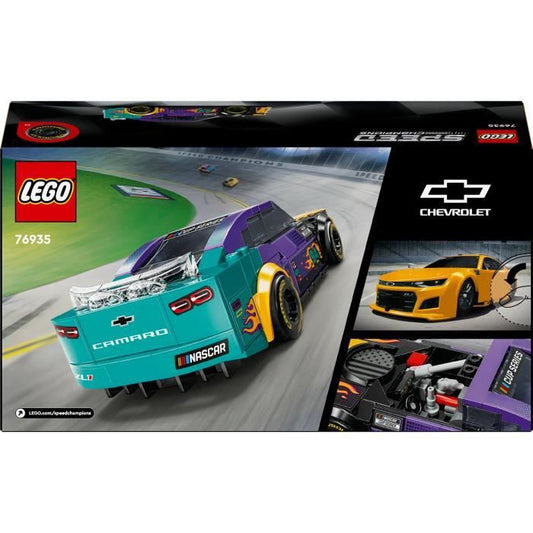 LEGO Speed Champions 76935 NASCAR Next Gen Chevrolet Camaro ZL1 - Race Car Set