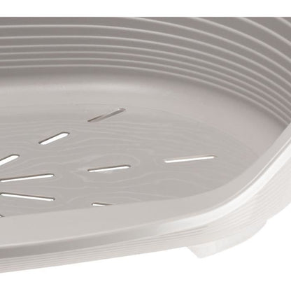 SIESTA DELUXE Basket-Basket Size 8 - 82*59.5*25 cm - Light Grey - FERPLAST