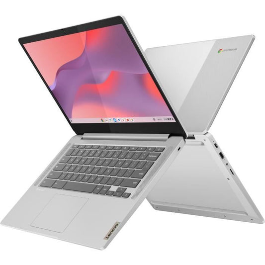 LENOVO IdeaPad Slim 3 14M868 Chromebook Laptop | Chrome OS - 14'' FHD Touchscreen - MT8186 - 8GB RAM - 128GB Storage - AZERTY