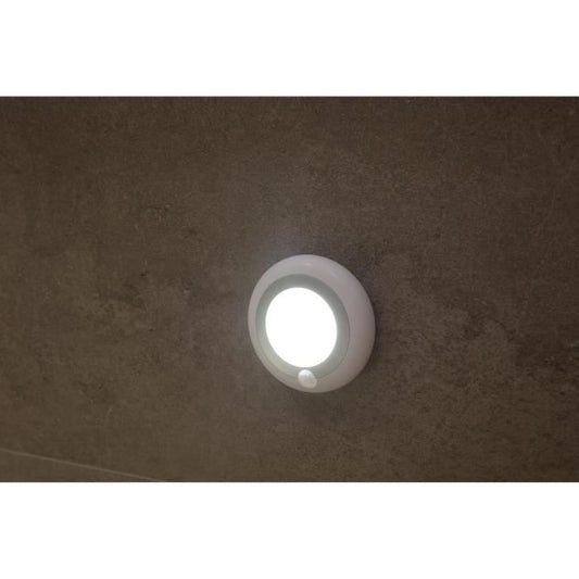 Pack of 2 LED dressing room lights - GAO - 80 lumens, PIR sensor, AAA batteries