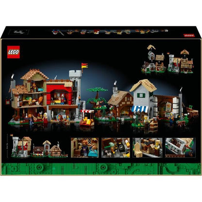 LEGO Icons 10332 Medieval Town Square - Home Decor for Adults