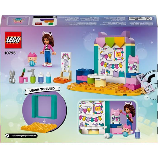LEGO Gabby's Magical Dollhouse 10795 Craft with Baby Box, Role Play for Kids
