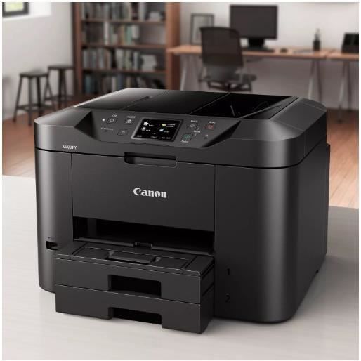 Multifunction Printer - CANON - MAXIFY MB2750 - Inkjet - Color - Automatic duplex - WIFI - Black