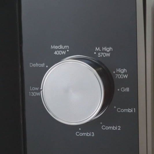CMG20TNMB Microwave CANDY Moderna Grill 20L 700W - 900W Grill - Mechanical UI 6 power levels - Weight defrost function