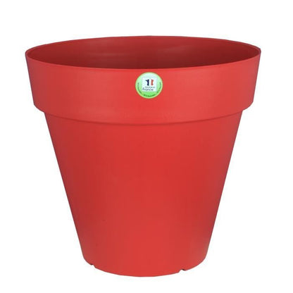 Riviera flower flower pot - round - Ø 49 x 44.8 cm - red