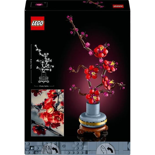 LEGO Icons 10369 Plum Blossom - Indoor Floral Decoration, Set for Adults
