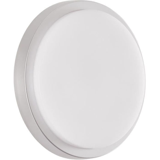 Exterior ceiling light Devora Silver Color Integrated LED