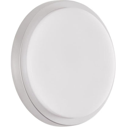 Exterior ceiling light Devora Silver Color Integrated LED