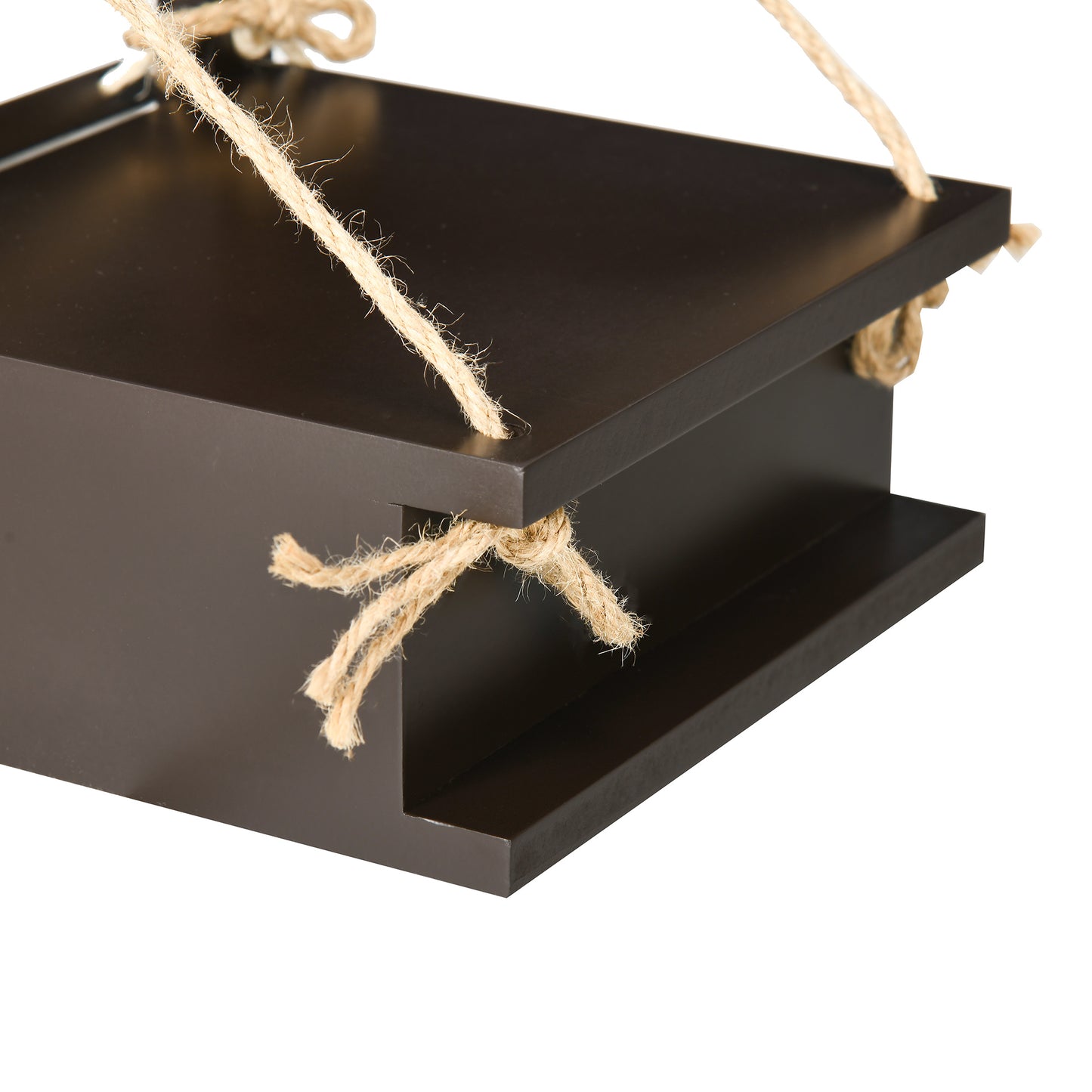 PawHut Katzenkletterwand, Katzenregal, Hängebrücke, 96 cm x 20 cm x 25,5 cm, Braun