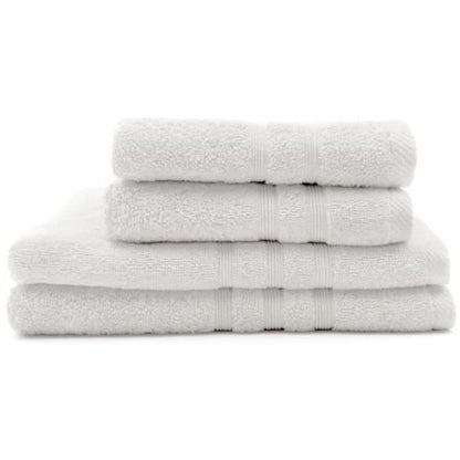 2 TODAY bath towels 50x90 + 2 bath sheets 70x130 cm 100% Cotton - Chalk