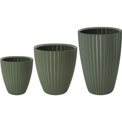 Flowerpot - Garden ID - Fancy - 40 x 58 cm - For garden, balconies or interiors - Lime green