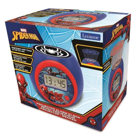 SPIDER-MAN Alarm clock projector timer function LEXIBOOK