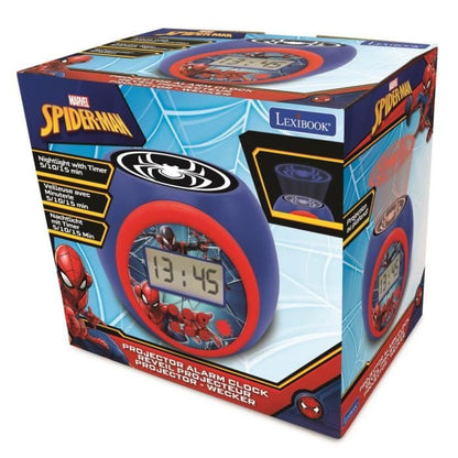SPIDER-MAN Alarm clock projector timer function LEXIBOOK