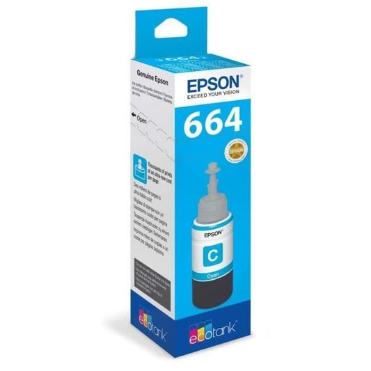Epson Ecotank T6642 Ink Bottle - 70ml Cyan