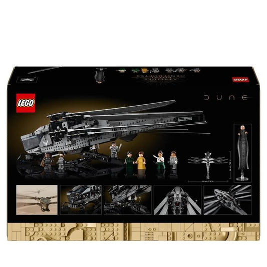 LEGO Icons Dune Atreides Royal Ornithopter, Collectible Set for Adults, Gift Idea for Women, Men and Movie Fans