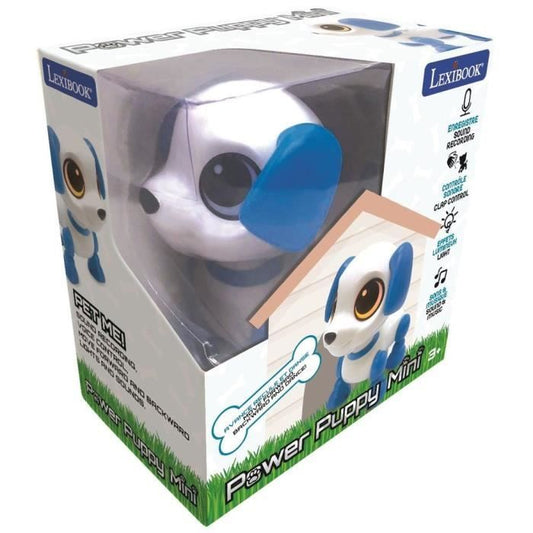 Power Puppy Mini - Robot dog with light and sound effects, hand click control, repeat