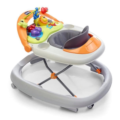 Walky Talky Grey Walker - Sounds and Lights - 4 wheels - 6 brakes - CHICCO