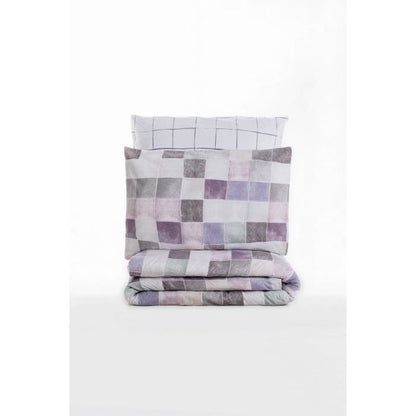 Bedding set - 1 duvet cover 220 x 240 cm + 2 pillowcases 60 x 60 cm - 100% cotton - Pink