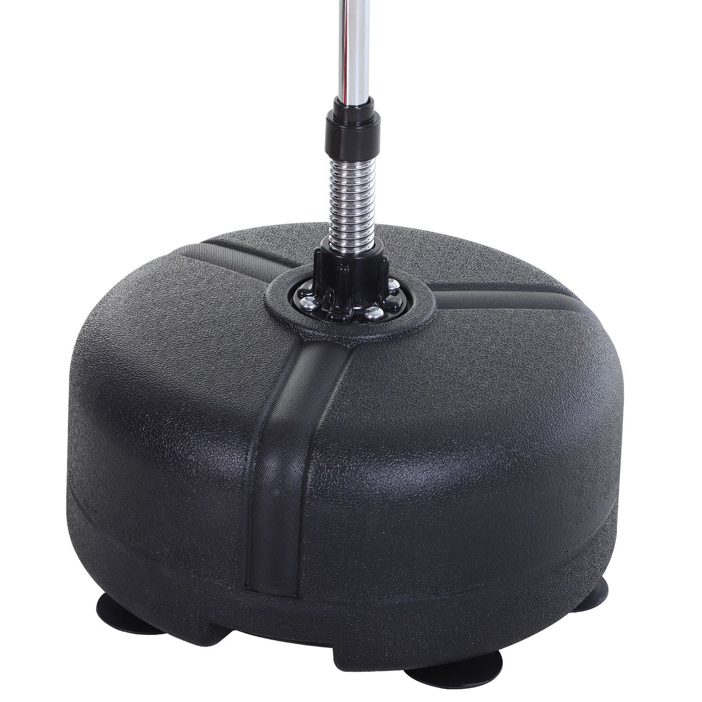 HOMCOM Punchingball Set Standbox Training Set 136-154 cm höhenverstellbar mit 1 paar Handschuhe Geeignet für Profis und Anfänger Schwarz