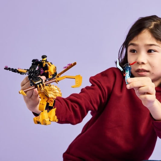 LEGO NINJAGO 71839 Arin's Spinjitzu Mech - Building Set for Boys Ages 7