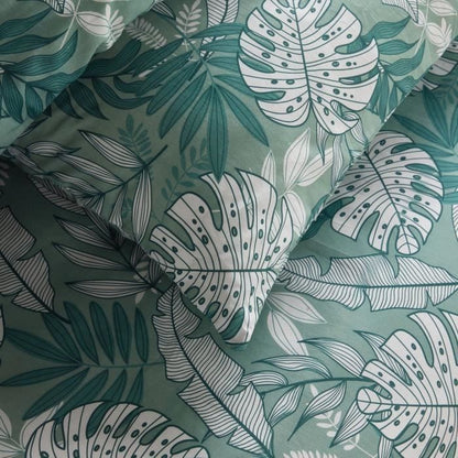 Bedding set - TODAY Crazy - Jungle print - 2 people - 220 x 240 cm - Blue