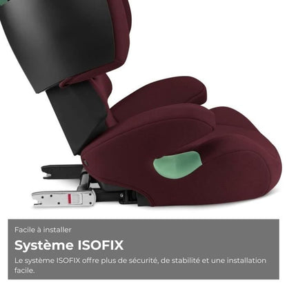 CYBEX Solution X i-Fix car seat - From 3 to 12 years - Rumba Red