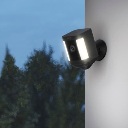 RING Spotlight Plus Battery Security Camera - Black - EU