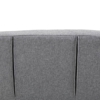 HOMCOM Relaxsessel Liegesessel Sessel, Liegefunktion, Gästebett, 65 cm x 69 cm x 80 cm, Grau