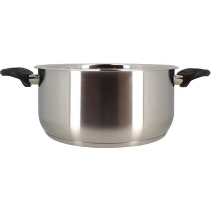 Dutch oven - MENASTYL - 6020256 - Stainless steel - 24 cm - Suitable for all heat sources including induction