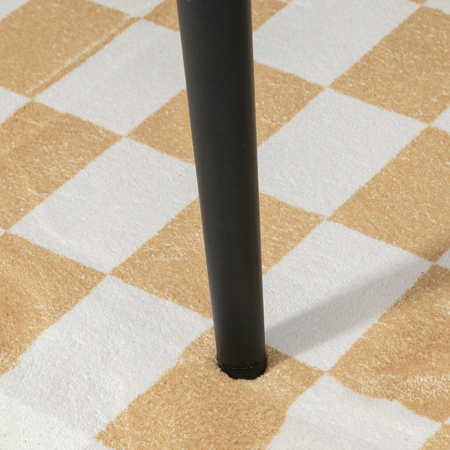 Aosom Hocker, Sitzhocker, Teddy, Fußhocker, Beige