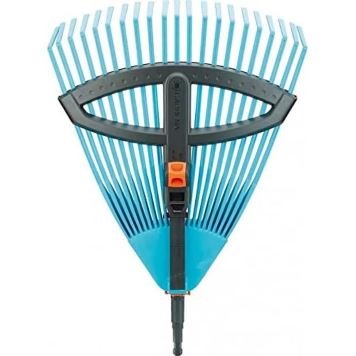 Gardena Balai A Adjustable lawn 35cm-52cm Combisystem-Reinforced plastic-22 teeth-grassing rating-25 years warranty (3099-20)