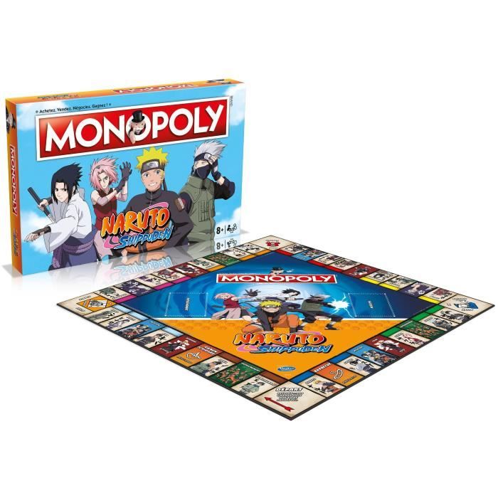MONOPOLY Naruto - Board Game