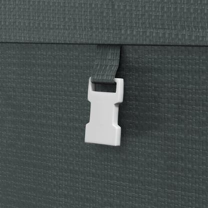 Outsunny Gartenschuppen, Lagerzelt, robust & wetterfest, Stahlrahmen, 1,2x1,8x1,6m, Dunkelgrau