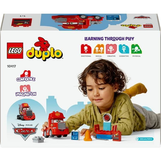 LEGO DUPLO | 10417 Disney and Pixar Cars Mack Race, Wheeled Toy for Children