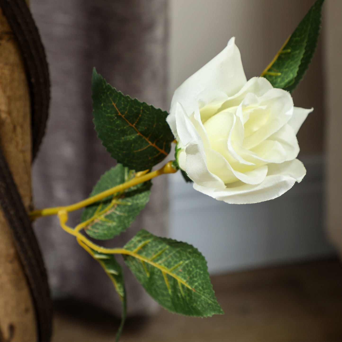 Outsunny Kunstbaum, Künstliche Pflanze im Zementtopf, Kunstpflanze