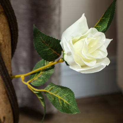 Outsunny Kunstbaum, Künstliche Pflanze im Zementtopf, Kunstpflanze