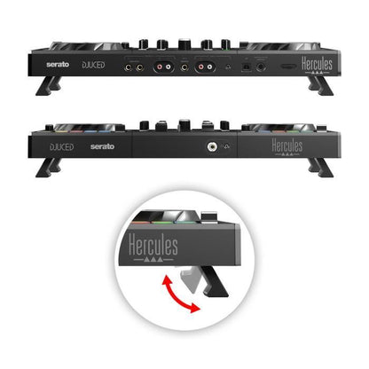 HERCULES DJCONTROL INPULSE 500 - DJ controller - Audio interface & integrated hardware mixer