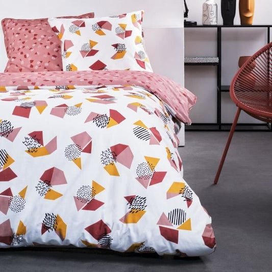 Bedding set - TODAY - Sunshine - Cotton - Graphic patterns - 240x260cm