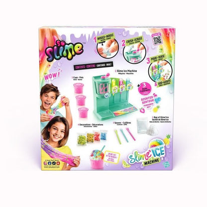 Canal Toys - SO SLIME DIY - Slime Ice Machine - With 1 machine, 3 scented dyes, accessories and decorations - SSC 310