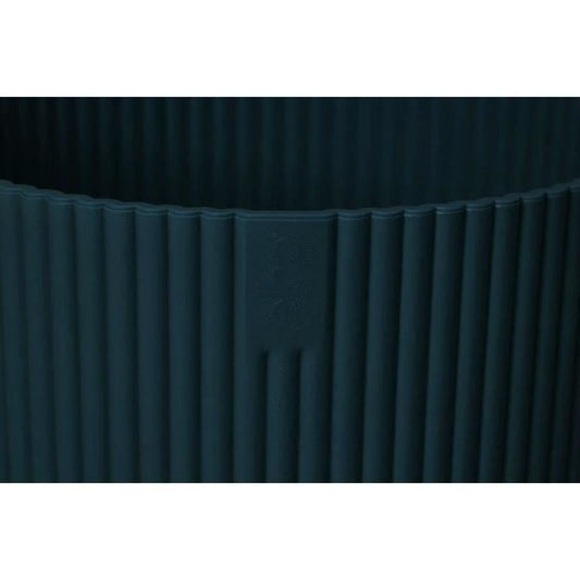 Green Basics round flower pot - Plastic - Ø45 - Black