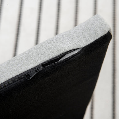 PawHut Hundesofa mit Weichem Bezug Haustiersofa mit Holzbeinen Hundebett 82 x 54 x 36 cm