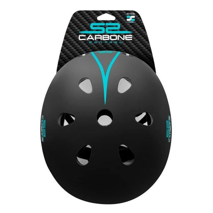 Skate helmet - with adjustment wheel - SKIDS CONTROL CARBON - JK525102