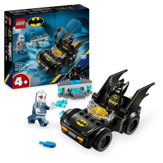 LEGO DC Batman 76301 Batman and the Batmobile vs. Mr. Freeze - Super Hero Game