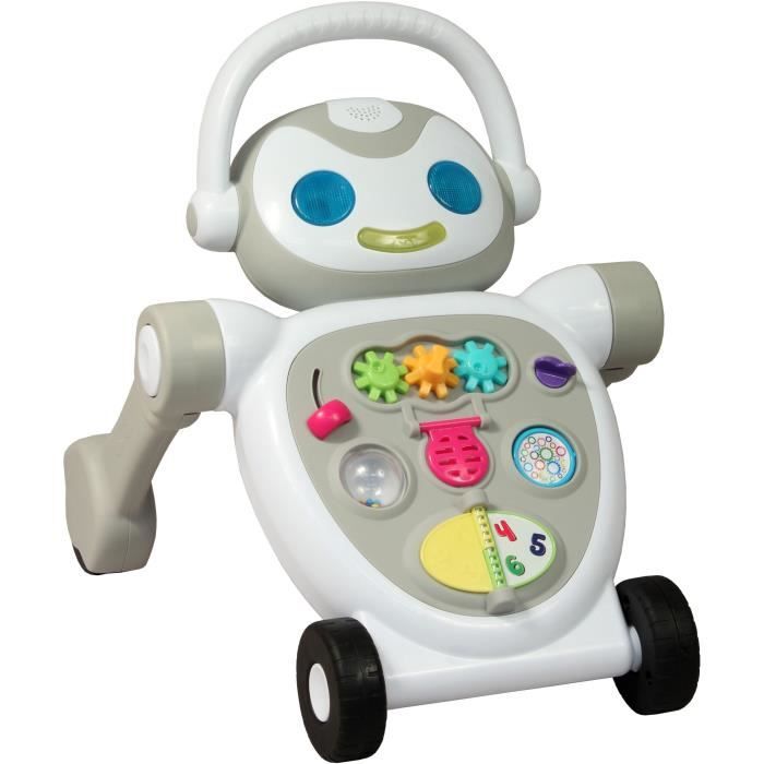 Baby Walker - BAMBISOL - Nono the Robot - From 10 to 36 months - Talking - Musical - Interactive electronic games - White