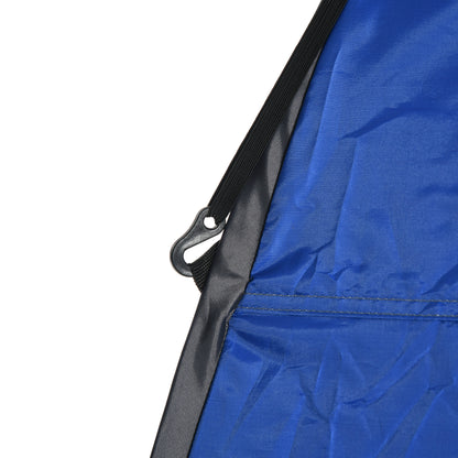Outsunny Pop up Duschzelt Toilettenzelt Camping Umkleidezelt mit Tragetasche Mobile Outdoor Toilette Umkleidekabine Lagerzelt Dunkelblau 126 x 124 x 189 cm
