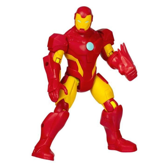 MixMashers Iron Man, 12 cm customizable figurine to mix and match with accessories, Marvel, from 4 years old