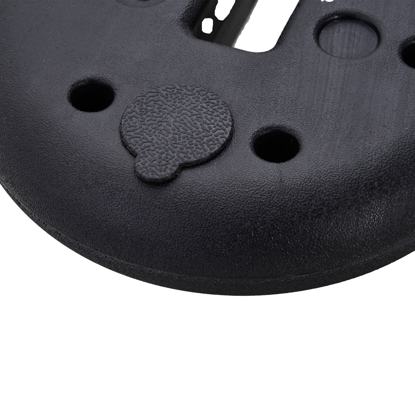 Outsunny Pavillon Standfuß 4 Stk. Gewicht Partyzelt Pavillonvikt befüllbar till 5 kg Gewichte für Pavillon Beschwerer für Pavillons Ø25 x 6 cm Schwarz